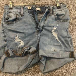 Jean shorts